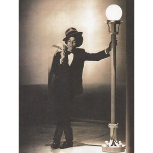 Michael Jackson c. early 1970s Fedora Stage Pose Farewell Tribute Magazine Print
